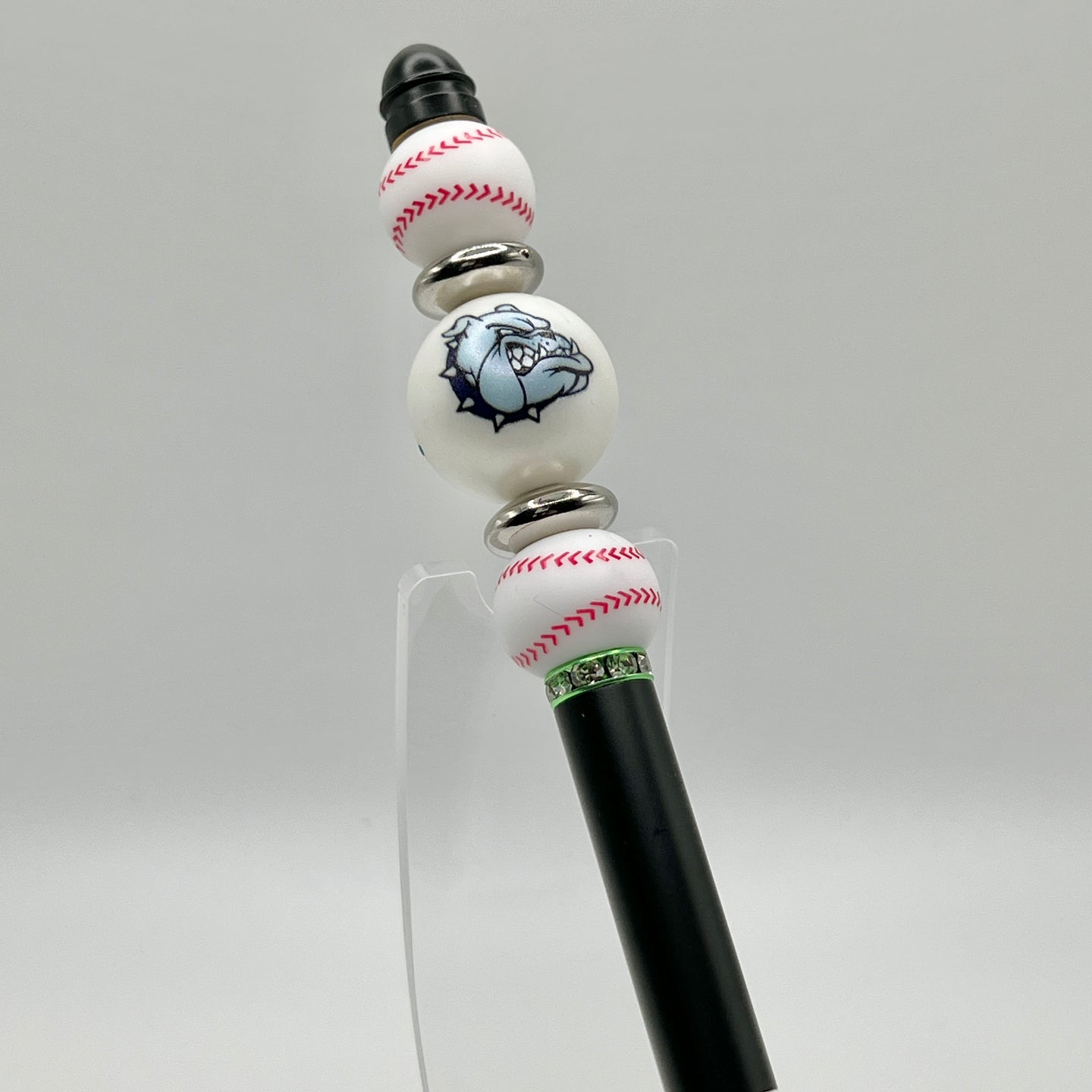 Bulldog Baseball Metal Pen